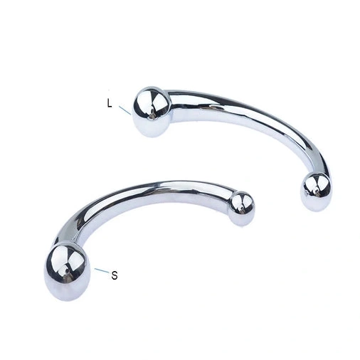 Anal Hooks Ended Double Hook 5858 Steel Stainless Anal Elegant 0723